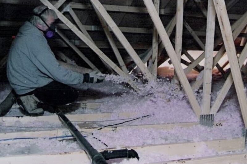 Attic insulation