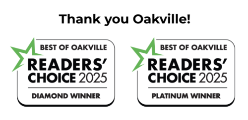 Oakville Readers Choice Diamond and Platinum Winner