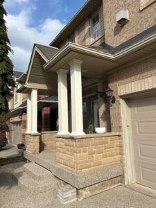 Beautiful columns after