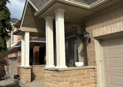 Beautiful columns after