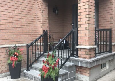 Black railings